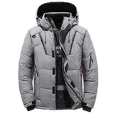Men's down jacket-Grey-1