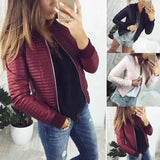 Women's Quilted Zip-Up Jacket-1