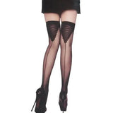 Lace Stockings-Black-1