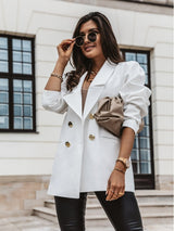 Double-Breasted Blazer Jacket