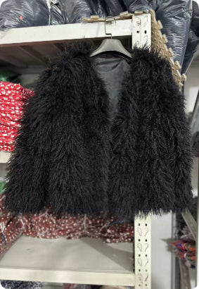 Chic Faux Fur Winter Jacket