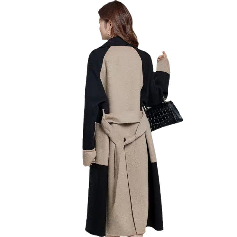 Double-Sided Fleece Wool Coat
