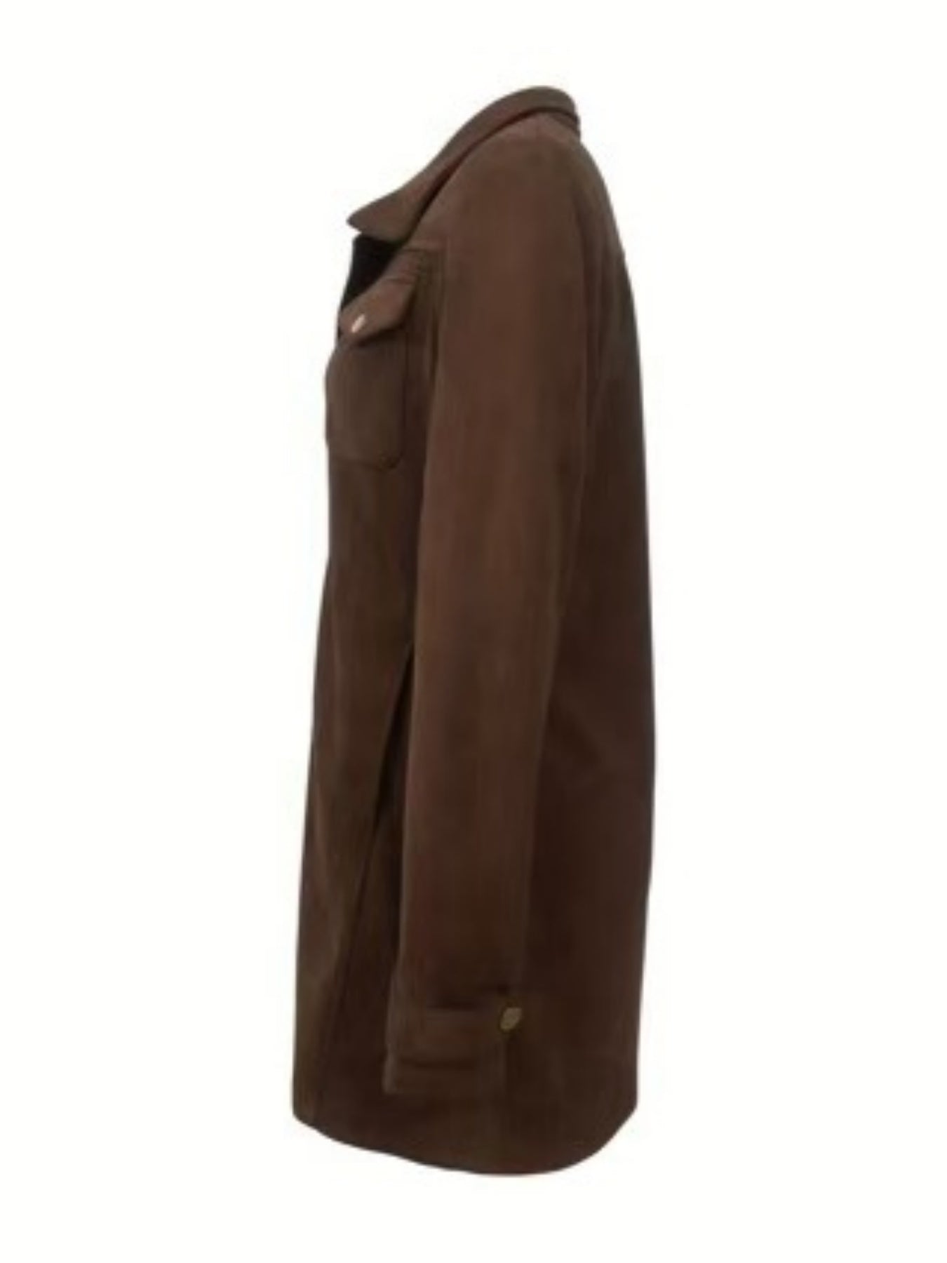 Vintage Wool Blend Hip-Length Coat