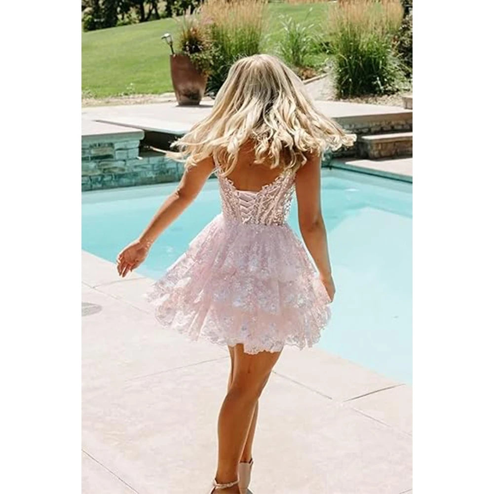 Sparkly Spaghetti Strap Dress