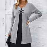 Colorblock Midi Daily Dress