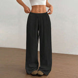 Plus Size Wide Leg Lounge Pants