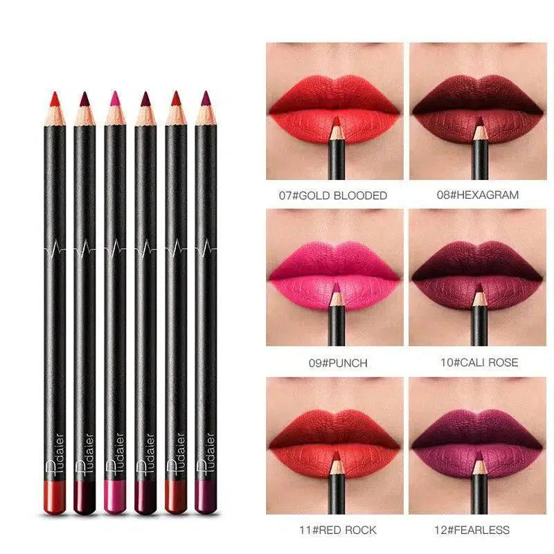 36 Color Lip Liner Waterproof Non-smudge Nude Color-2Style-6