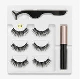 A Pair Of False Eyelashes With Magnets In Fashion-5PC015style-7