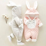 Baby jumpsuit baby romper-Pink-4