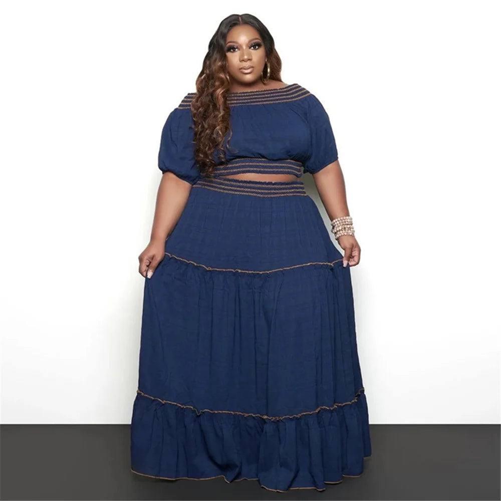 Chic Plus Size Boho Maxi Dress Styles-2