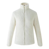 Coral fleece jacket-White-12