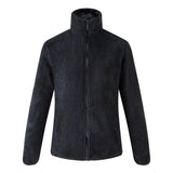 Coral fleece jacket-Black-13