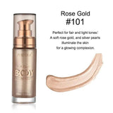 Creative Simple Body Brightening Liquid Highlighter-RoseGold-3