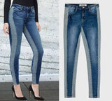 European and American jeans summer new elastic thin skinny-1