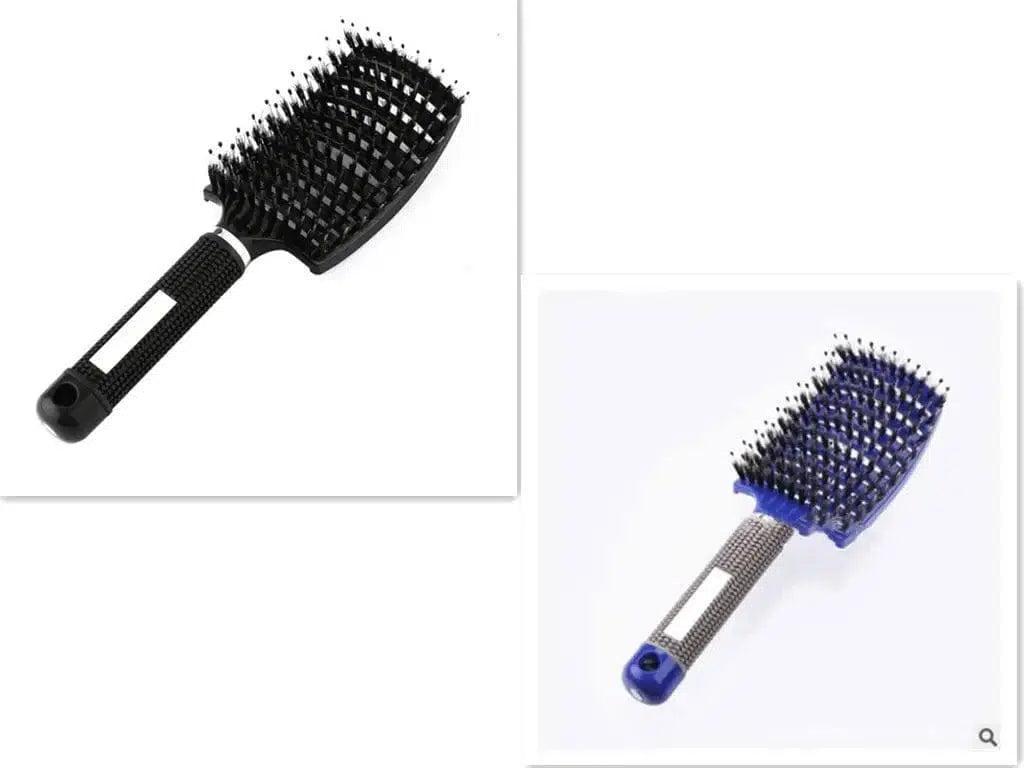 Hairbrush Anti Klit Brushy Haarborstel Women Detangler Hair-SetC-39