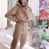 Jogging Suits For Women 2 Piece Sweatsuits Tracksuits Sexy-2