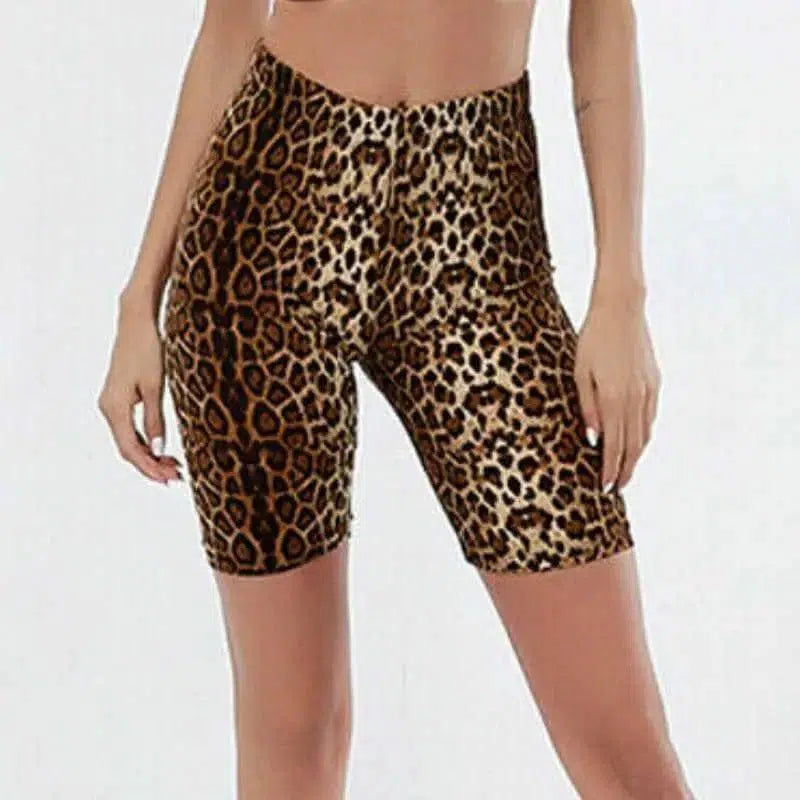 LOVEMI - Leopard print base yoga pants