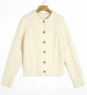 Long sleeve sweater coat-6