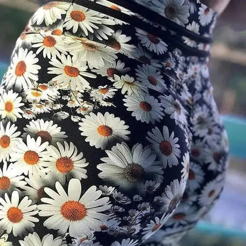 3D printed leggings-Chrysanthemum-3