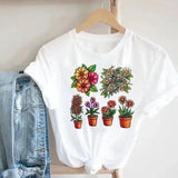 LOVEMI - Lovemi - Cactus Cartoon Sweet Lady Street Fashion Clothing