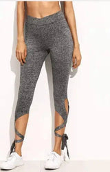 LOVEMI - Lovemi - Casual pants gray sexy hips high waist tight