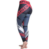 Digital Print Tight Exercise Yoga Pants-B-2