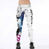 Digital printing robot leggings-1