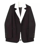 LOVEMI - Lovemi - Fake Two-piece Suit Jacket Female Design Sense