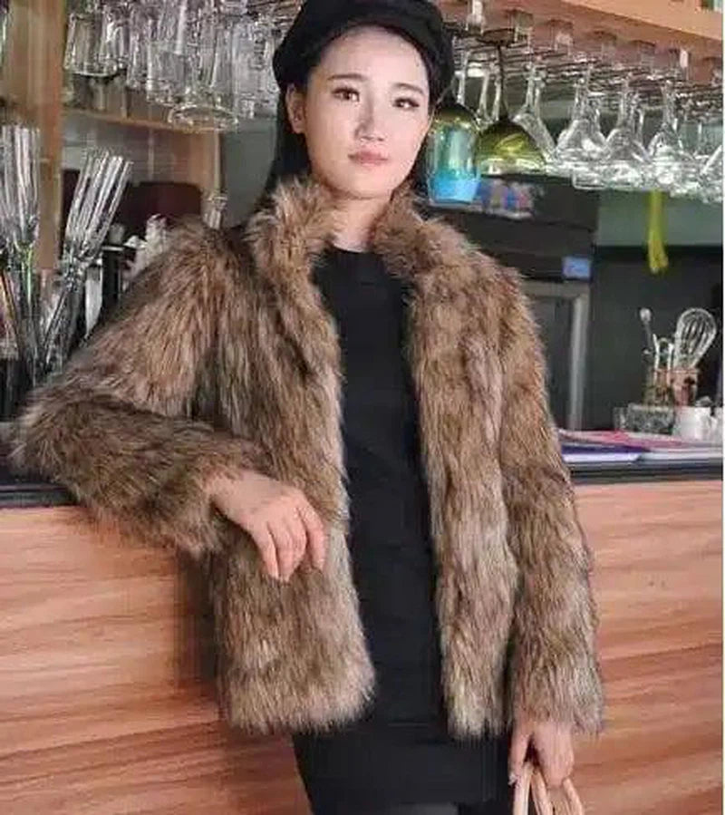 LOVEMI - Lovemi - Fox fur coat