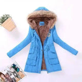 Stylish Hooded Jackets for Women-Lake blue-14