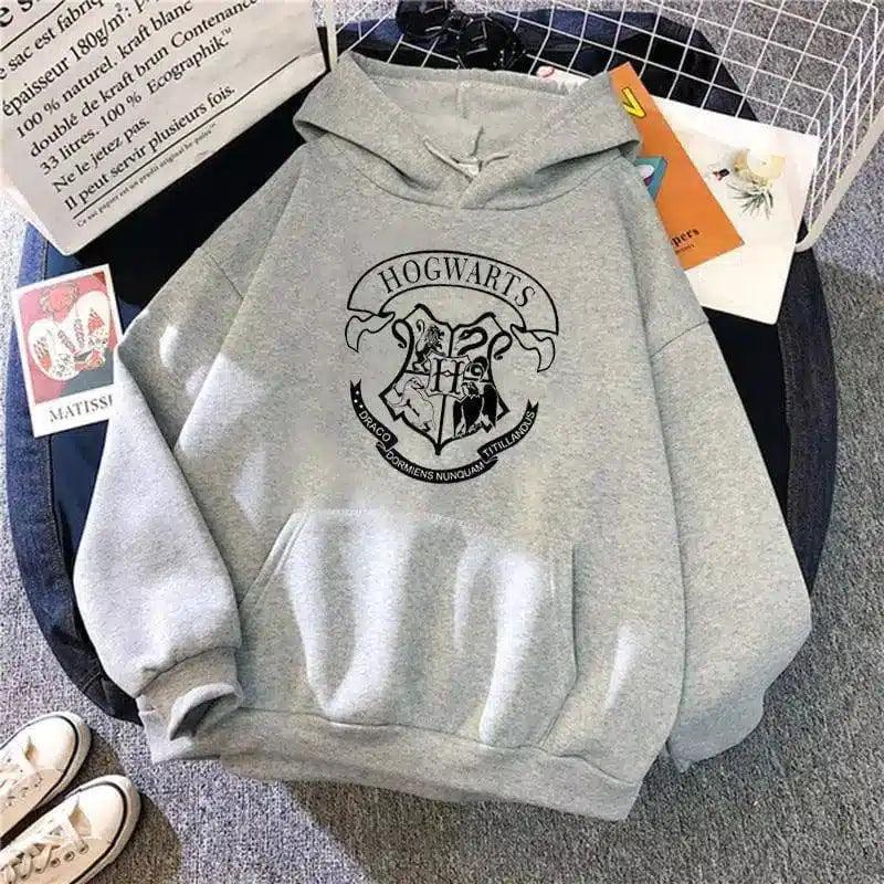 Deathly Hallows Hoodie - Ultimate Fan Gear-Grey-5