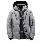 Men's down jacket-Grey-1