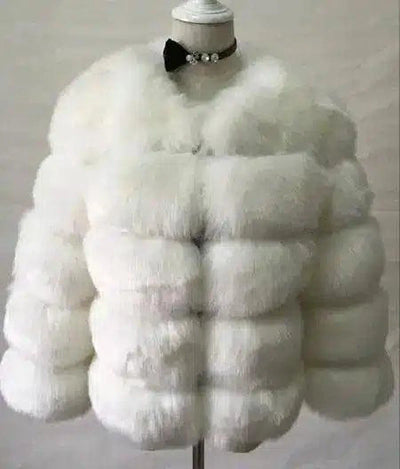 LOVEMI - Lovemi - S-3XL Mink Coats Women Winter Fashion FAUX Fur