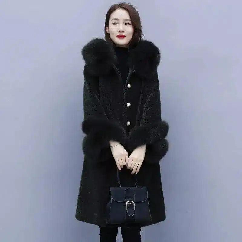 LOVEMI - Lovemi - Sheep shearling coat