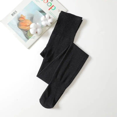 Soft Cotton Anti-pilling Vertical Stripe Socks-Grey-3