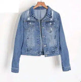 LOVEMI - Lovemi - spring and autumn new denim jacket women's