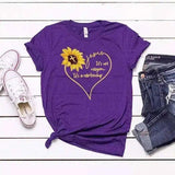 LOVEMI - Lovemi - Sunflower "Its Not Religion Its A Relationship" T