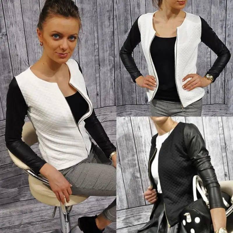 Thin Coats Short Jackets Casual Slim Blazers Suit Cardigans-1