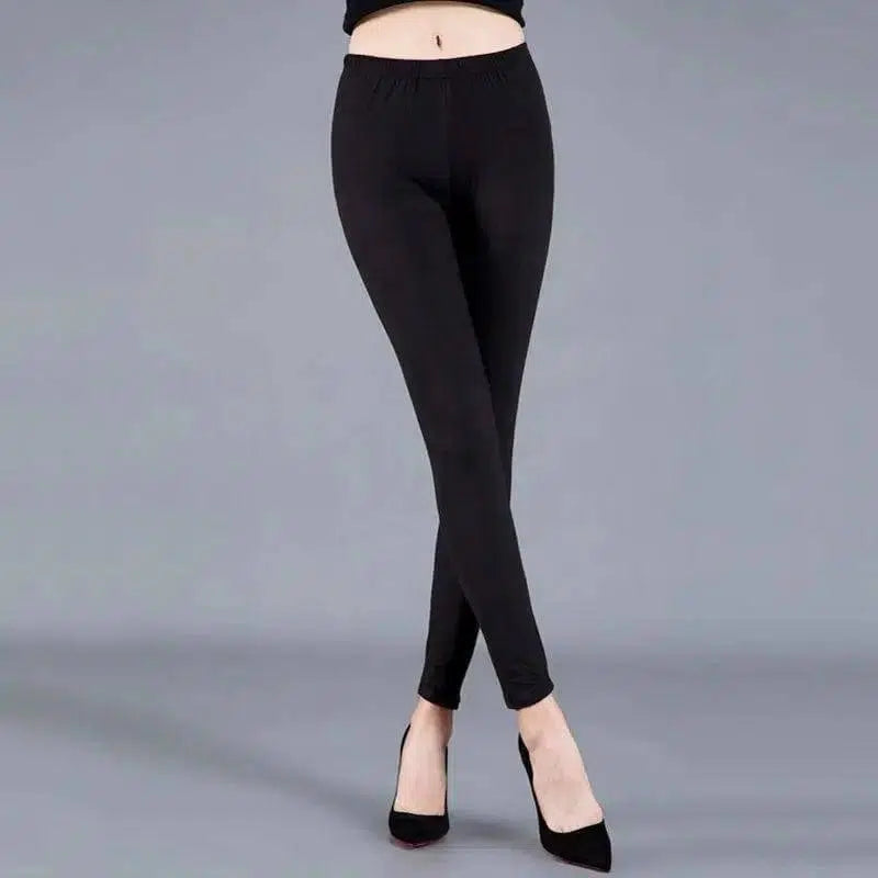 LOVEMI - Lovemi - Thin cropped cotton leggings