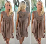 Upgrade Your Look with Our Chiffon Sleeve Dress -5