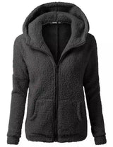 LOVEMI - Lovemi - Women's Fashion Jacket Hooded Sweater Sweater