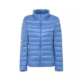 LOVEMI - Lovemi - Women's stand-up collar slim light down jacket