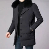 LOVEMI - Lovemi - Mid-length thick warm casual hooded coat