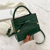 New Korean Style Single Shoulder Messenger Bag Female Mori-Green-7