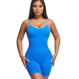 Stylish Corset One Piece for Ultimate Body Shaping-Brilliant Blue-5