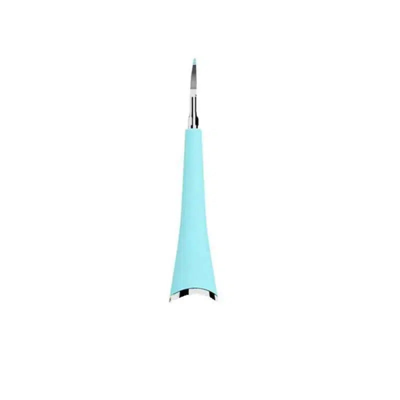 Portable Electric Dental Scaler Tooth Calculus Remover-BlueBrushhead-6