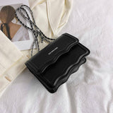 Retro Solid Color Simple And Stylish Casual Shoulder Messenger Bag-2