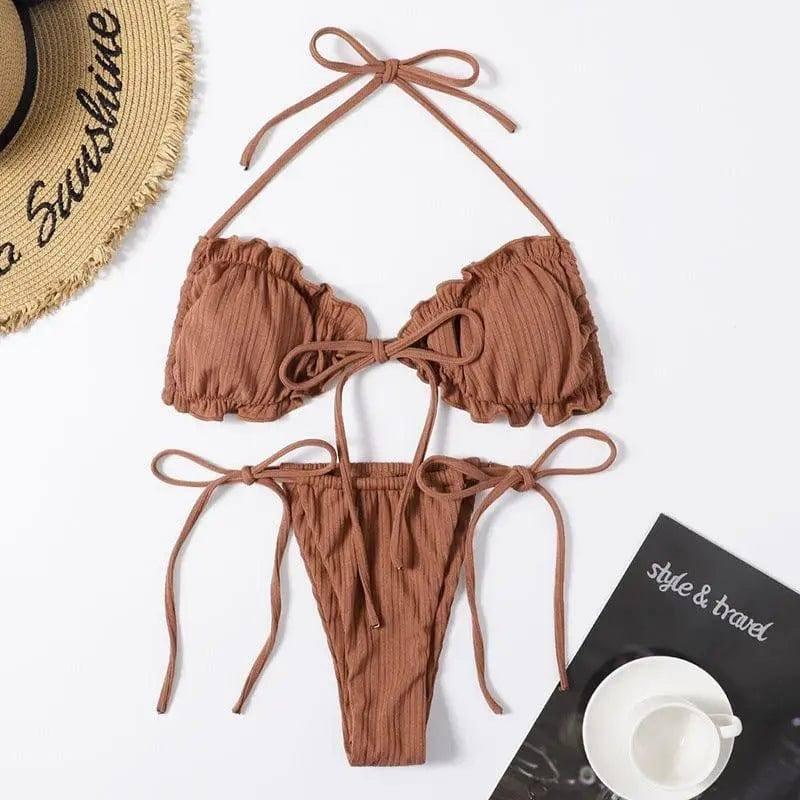 European And American Fan Ins Style Hot Spring Swimsuit-1