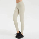 Vibrant Bright Running Pants for Women-Beige-16