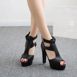 Stylish Black Platform Heels for a Chic Look-10